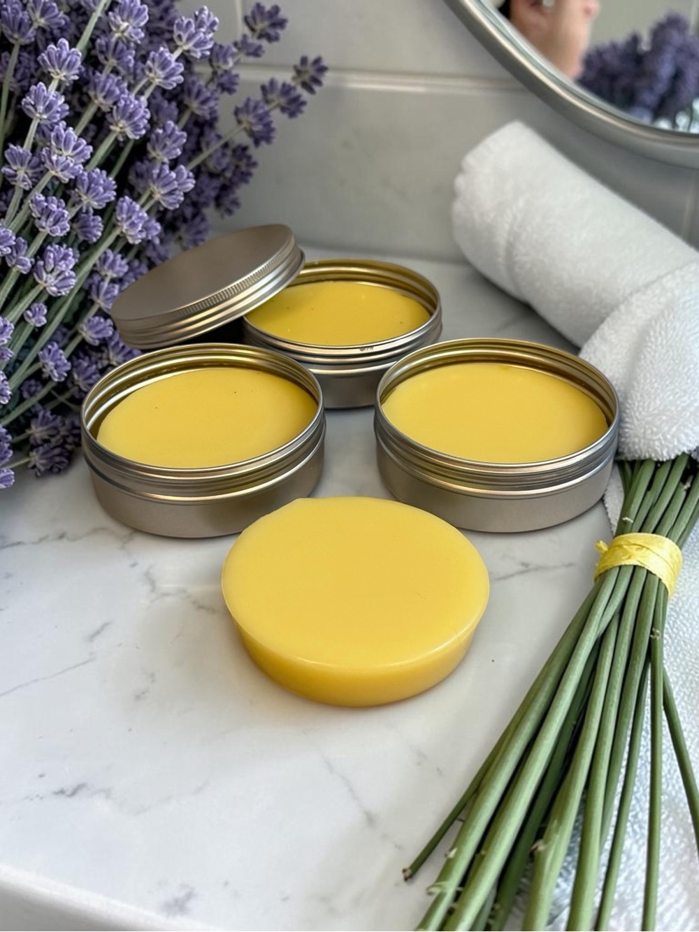 Yellow Body Balm Moisturizer - Hydrating Women’s Body Care